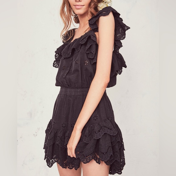 LoveShackFancy Dresses & Skirts - Loveshackfancy marina dress black